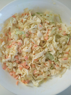 Una foto de Ensalada de col