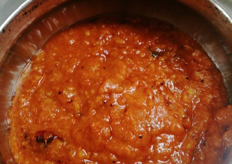 Steps to Make Quick Tomato chutney