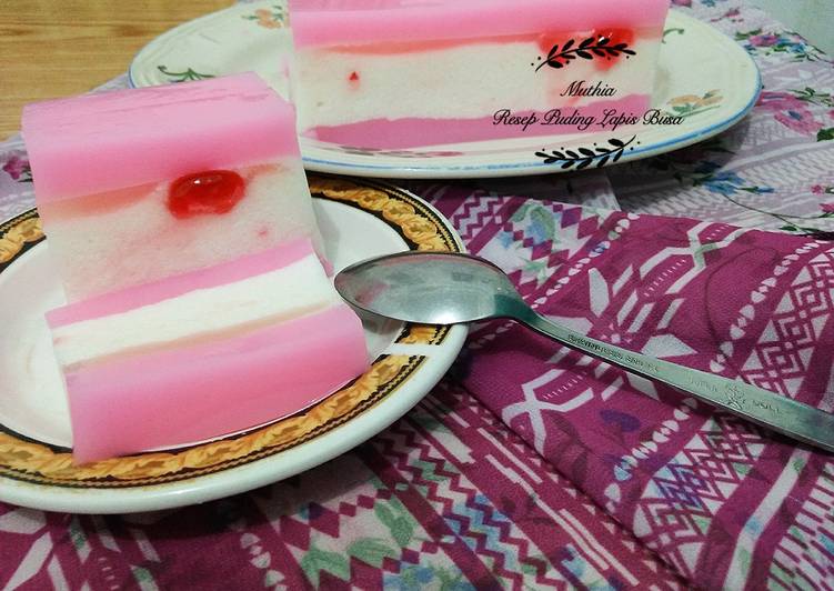 Puding Lapis Busa