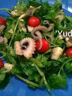 Foto resep Salad Gurita dan Selada Air