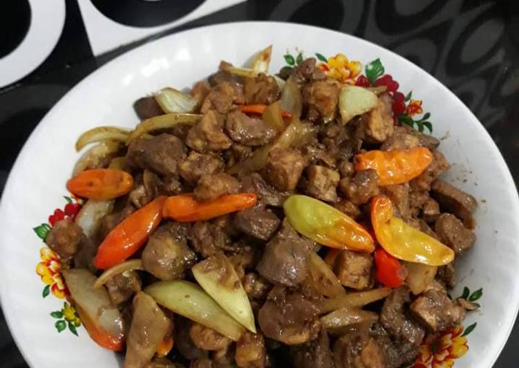 Resep Oseng hati ampela Anti Gagal