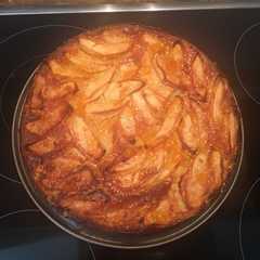 Una foto de Tarta de manzana