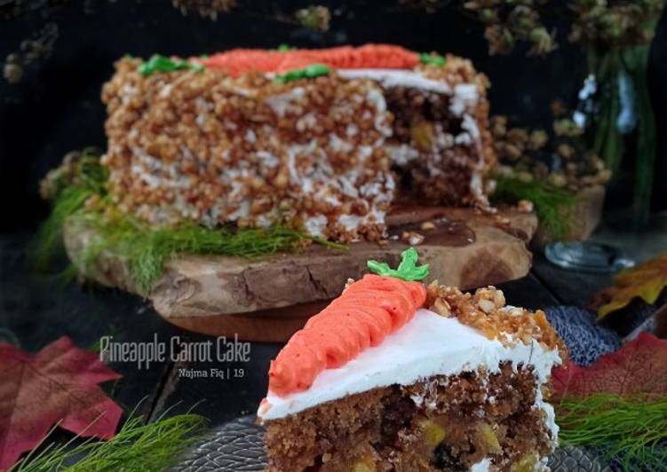 Pineapple Carrot Cake