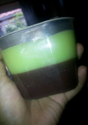 Foto resep Puding alpukat dan coklat