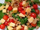 ENSALADA DE RÚCULA, NUECES, QUESO Y CHERRY 😘🧀😍😘🧀😍😘🧀😍