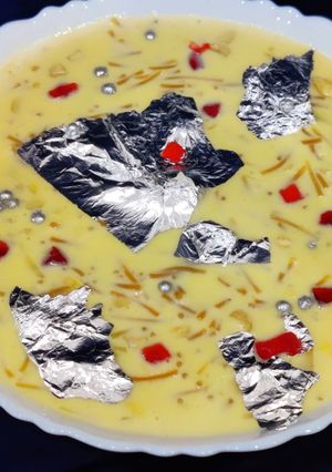 A picture of Vermicelli rabdi.