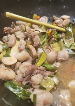 Foto resep Timis Gajih jamur Kucai Cabe Ijo