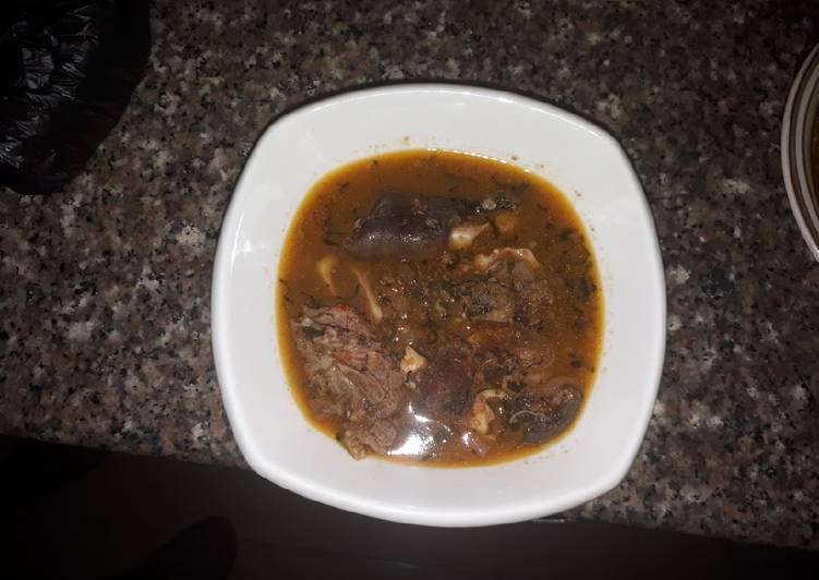 Recipe of Homemade Goat pepper soup