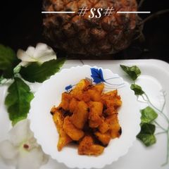 A picture of Roasted Pineapple.