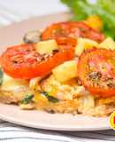 Tortilla de polloflorentina 🤤