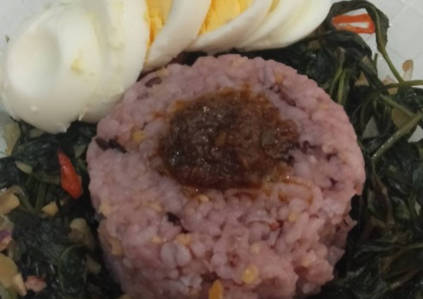 Cah kangkung tanpa penyedap rasa