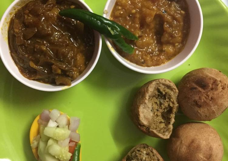 Step-by-Step Guide to Make Perfect Litti chokha and meat rasa