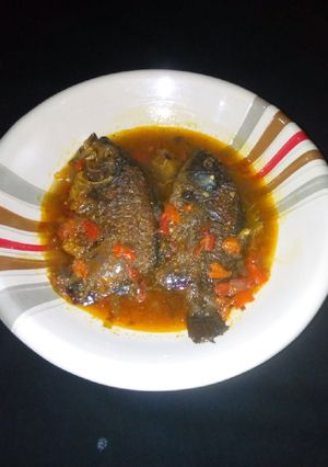 A picture of Fish pepper soup.