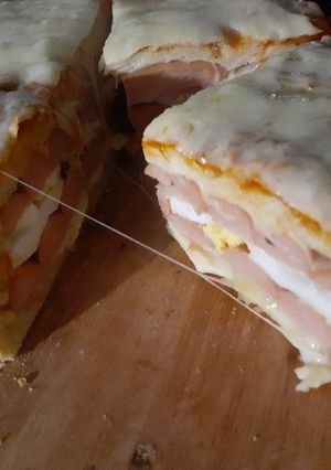Una foto de Pizza Rellena