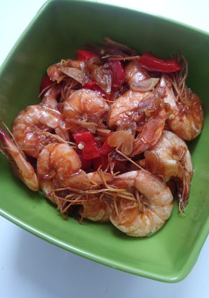 Foto resep Udang Saus Inggris