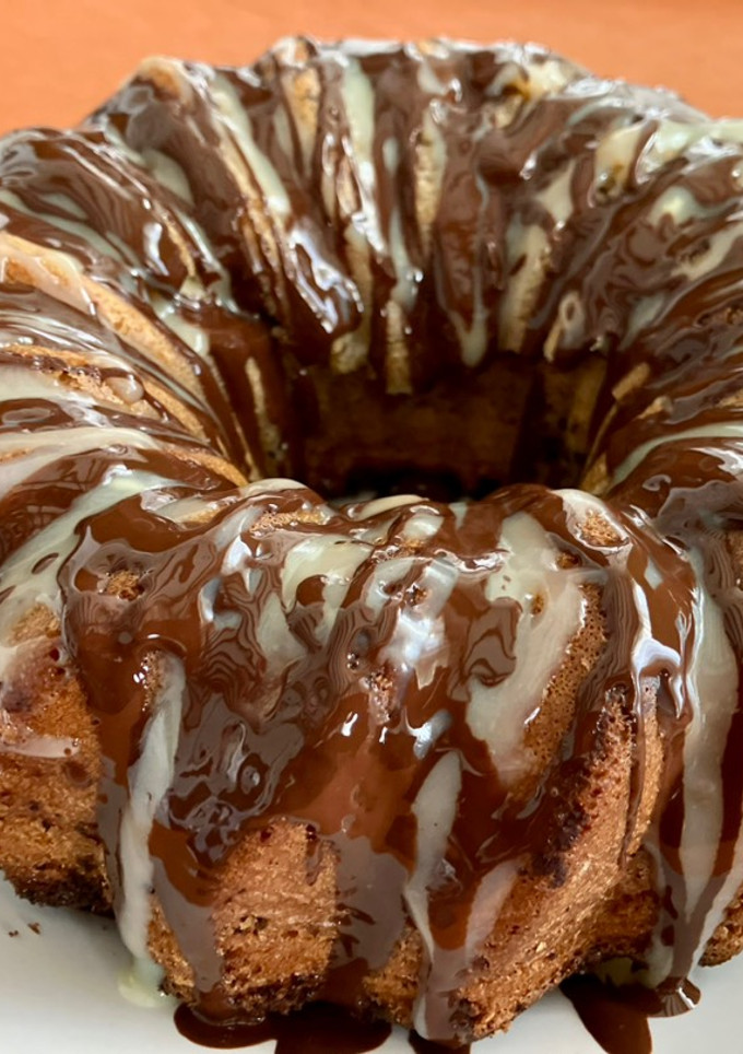 Una foto de Rosca de yogur de limón con harina integral, 1-2-3 en Airfryer
