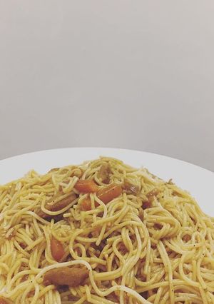 صورة لوصفة مكرونة نودلز صيني