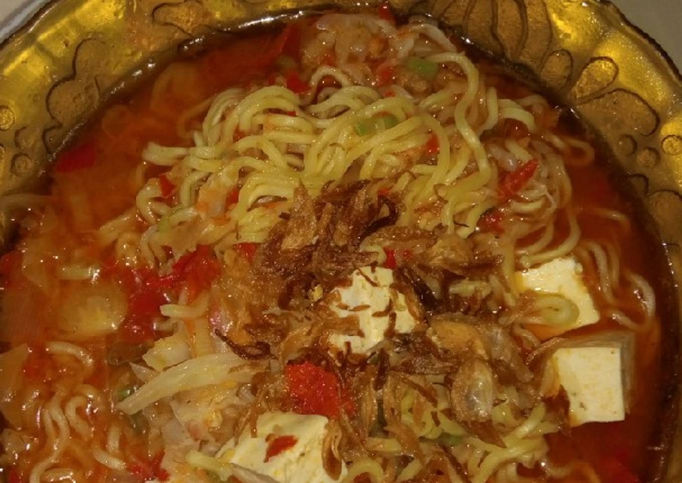 Mie Soto Kuah Pedas
