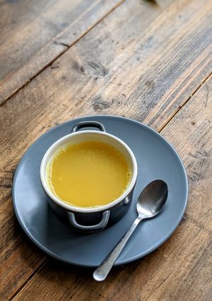 A picture of Lentils soup (varan).