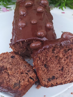 Una foto de Budín Hamburgués De Chocolate