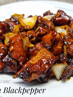 Foto resep Chicken Blackpepper / Ayam Lada Hitam