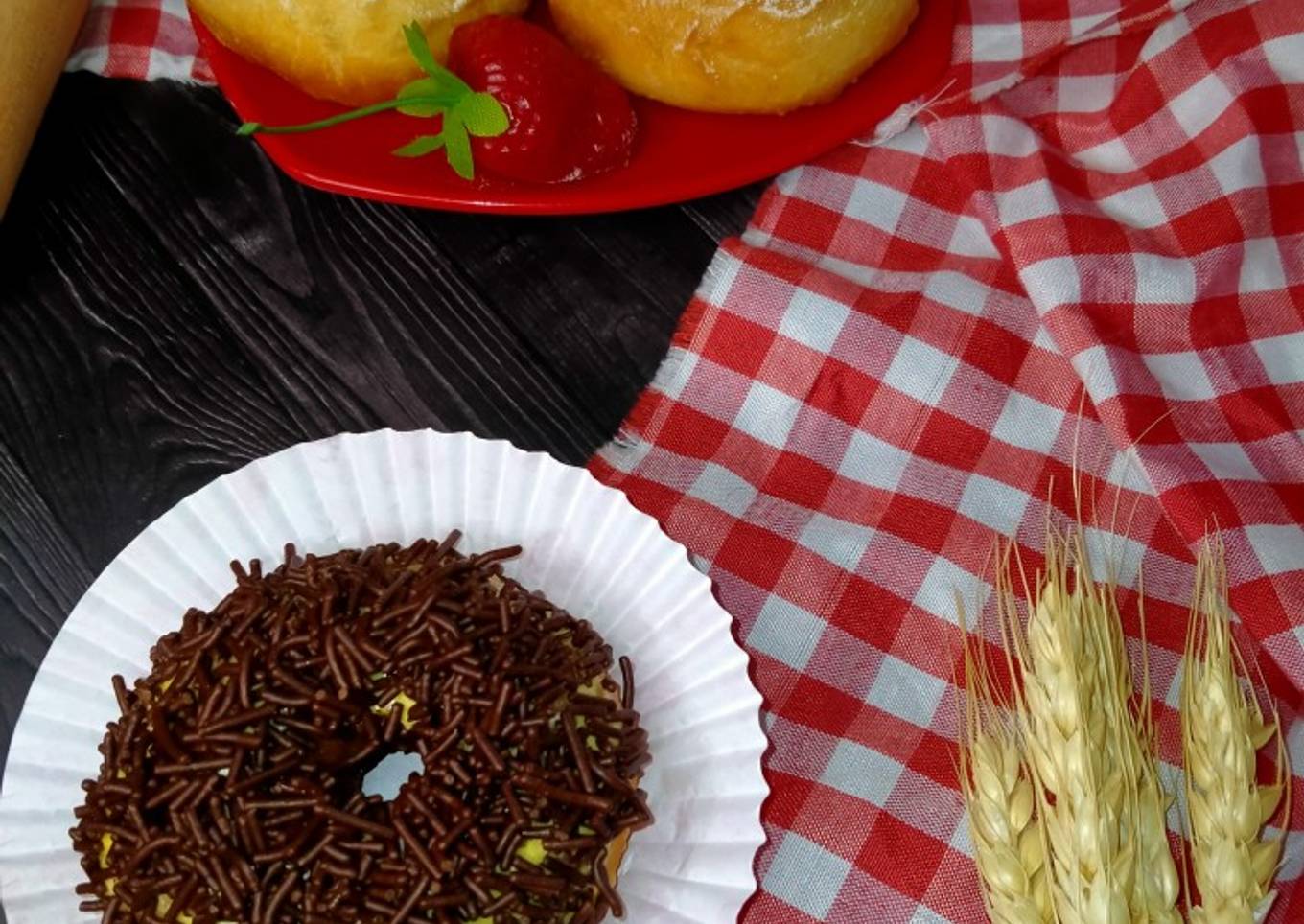 Donat ekonomis tanpa telur❎ susu❎