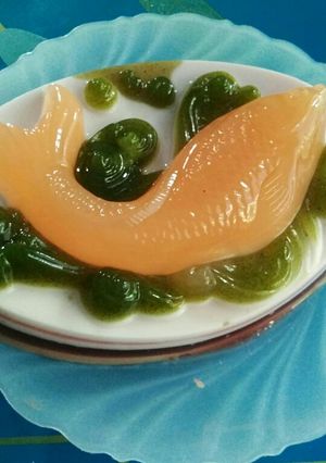 Hình của món Rau câu trái cây.