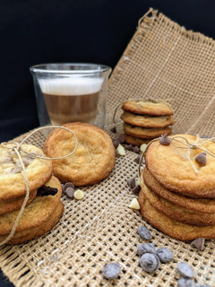Foto de Cookies com Pepitas de Chocolate
