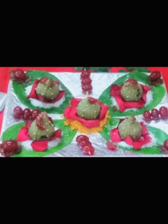 A picture of Paan modak.