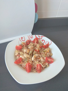 Una foto de Ensalada de quinoa