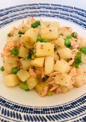 Foto resep Tumis Salmon Kentang