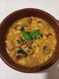 Fabada de pollo