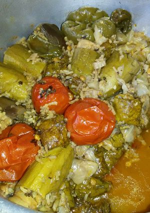 عکسی از دستور دلمه مخلوط خوشمزه