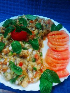 صورة لوصفة بابا غنوج