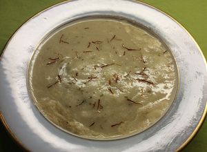 Une photo de Velouté de Chou-fleur au cerfeuil
