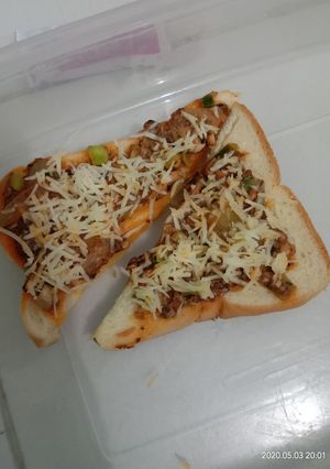 Foto resep Pizza roti tawar