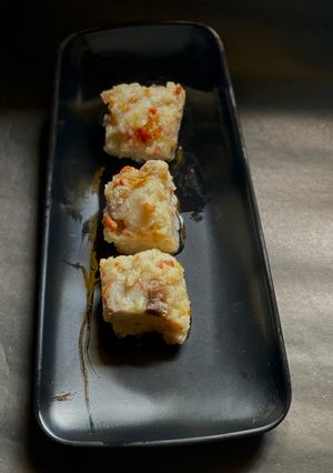A picture of Taro Cake in Taiwanese Style.