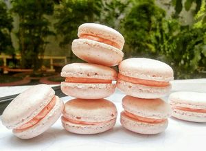 Hình của món Macaron và tips chinh phục ẻm.