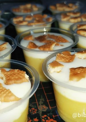 Foto resep #12. Puding Jagung Topping Marie Susu