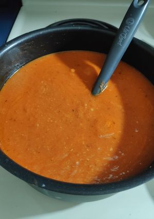 A picture of Homemade Creamy Tomato Soup (Version 2).