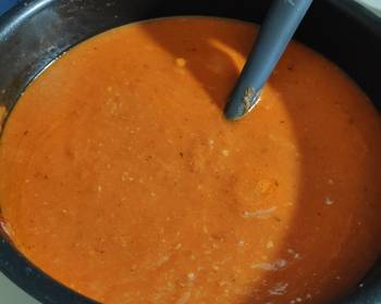 Easy Prepare Recipe Homemade Creamy Tomato Soup Version 2 Delicious and Healthy