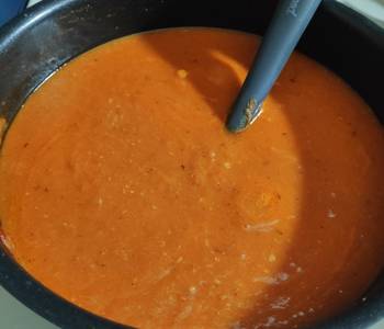 Unique Cuisine Homemade Creamy Tomato Soup Version 2 Home Style