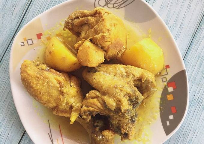 Resipi Ayam Ungkep Simple Cooksnapschallenge Oleh Nurul Kefftya Cookpad