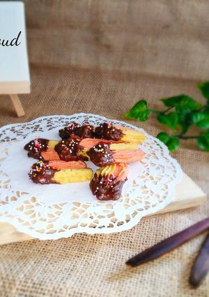 Foto resep Semprit Celup Coklat