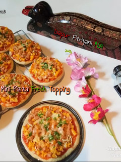 Foto resep 🍕 Mini Pizza Fresh Topping ala Dapur Fitri 🍕