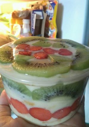 Foto resep No Bake Fruit Cheesecake