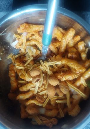 A picture of Kurkure chat.
