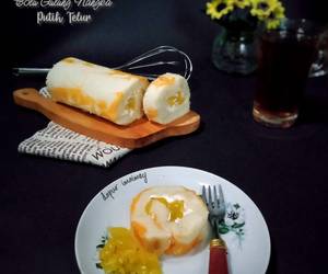 Resep Populer Bolu Gulung Nangka (putih telur) Gurih Mantul
