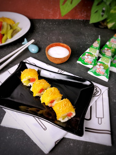Foto resep MANGO Sticky Rice Sushi