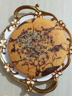 عکسی از دستور کیک ساده کاکائویی